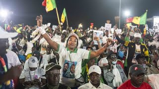 Présidentielle au Sénégal  Diomaye Faye en tête des premiers résultats [upl. by Whitver]