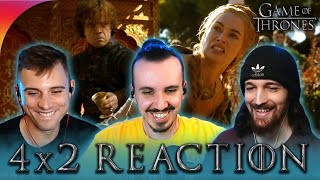 Game Of Thrones 4x2 Reaction quotThe Lion and the Rosequot [upl. by Paynter]