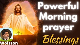 Powerful Catholic Morning prayer to receive Blessings [upl. by Best394]