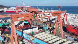 Ane Maersk drone footage [upl. by Haugen]