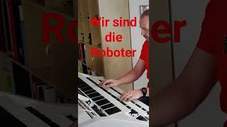 Wir sind die Roboter Kraftwerk Wersi OAX 1000 Pergamon Synth ProgPop [upl. by Netsrik]