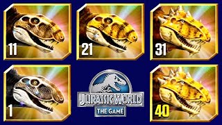 NEW SPHENACODON MAX LEVEL FEEDING JURASSIC WORLD [upl. by Logan]