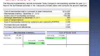 Supplementary Records and TAccounts Exercise 58 [upl. by Stephine]