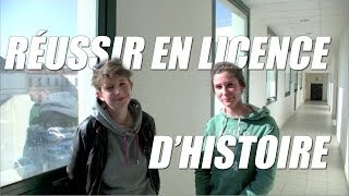 Réussir en licence dHistoire   Mes études mon parcours scolaire [upl. by Nayek283]