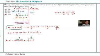 Simulado I São Francisco de Itabapoana Banca IBAM [upl. by Neomah]