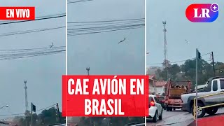 Tragedia en Sao Paulo 62 muertos tras caída de avión en plena ciudad  EN VIVO  EnDirectoLR [upl. by Linnet]