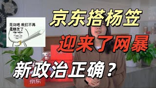 京东请来杨笠代言活动，引来一众网友破防，双十一刚开始，京东就先给自己一刀 [upl. by Lseil665]