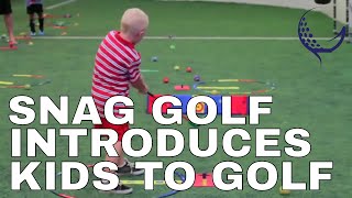 GET KIDS INTERESTED IN GOLF WITH SNAG GOLF [upl. by Akyeluz]