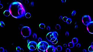 Beautiful Blue Holographic Bubbles🧚🏻‍♀️✨Light 4K Visuals Loop Background Screensaver Mood Lighting [upl. by Aesoh530]