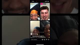 26ar MaxThademon Crooklyn Cblu On ig Live going at it about 41 TaTa pt 1 trending viral drill [upl. by Aredna887]