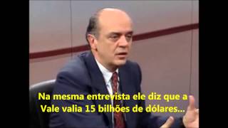 Serra explicando a Privataria Tucana em 1995 [upl. by Osnofla236]