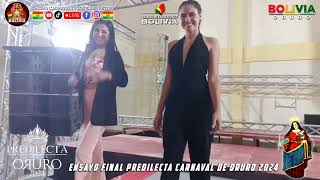 PREDILECTA CARNAVAL DE ORURO 2024  ENSAYO FINAL [upl. by Elysha]