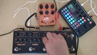 Joyo American Sound Tone Test as Amp Sim  NUX Cerberus as IR and Drives [upl. by Muhcon158]