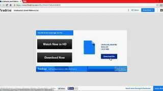 Toturial How to download in Firedrivecom Putlockercom [upl. by Otreblanauj946]