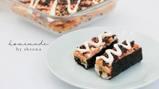 Sushi Bake Recipe [upl. by Siroval]