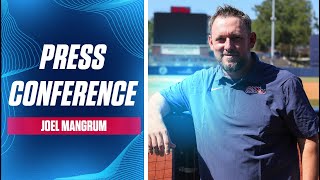 PRESSER  Joel Mangrum  New Pitching Coach 092524 [upl. by Christyna]