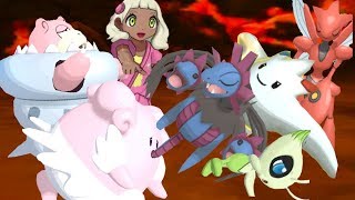 UU UNKILLABLE BLISSEY IS SUPER LUCKY Pokemon Ultra Sun and Ultra Moon WiFi Battle 118 [upl. by Akilam415]