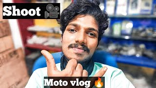 Moto vlog 🔥 Today reels my insta 😂 Shoot start பண்ண poorom மக்களே  madhan [upl. by Zildjian]