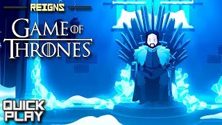 Reigns Game of Thrones Gameplay Quick Play [upl. by Philipp]