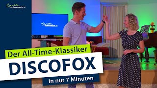 Discofox lernen für Anfänger  in nur 7 Minuten  Tanzschule Schwebach  danceflixat [upl. by Ettevahs]