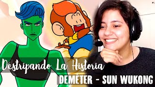 Random  Reaccionamos a DESTRIPANDO LA HISTORIA  DeméterSun Wukong [upl. by Attenreb486]