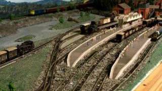 A BRITISH N GAUGE LAYOUT [upl. by Asilram]