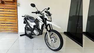 HONDA NXR 160 BROS ESDD 2022 BRANCA 22000 KM TEBI MOTOS [upl. by Issie961]