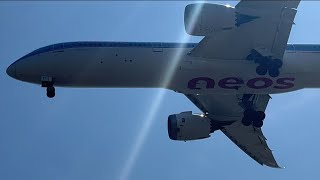 NEOS Airlines 7879 Dreamliner Landing At John F Kennedy International Airport [upl. by Niarfe128]