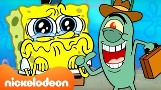 Plankton Leaves Bikini Bottom FOREVER  SpongeBob SquarePants  Nickelodeon UK [upl. by Aria]