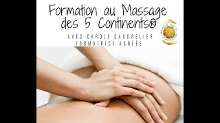 En exclusivité à Nouméa découvrez le Massage des 5 Continents® du 28 novembre au 8 décembre 2019 [upl. by Connors]