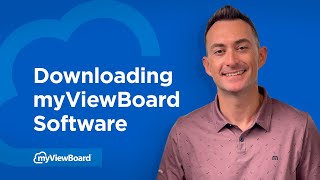 myViewBoard Downloading myViewBoard Software [upl. by Arramahs]