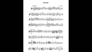 Piano Accompany Gavotte  Suzuki Violin Book 1 60 Tempo [upl. by Eenwahs]