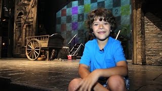 A Day With 11YearOld Les Misérables Star Gaten Matarazzo [upl. by Gmur]