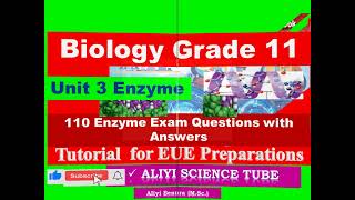 110 Enzyme Exam Questions with Answers [upl. by Ecnarwal554]