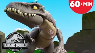 30 Years of Jurassic Park  Jurassic World  Kids Action Show  Dinosaur Cartoons [upl. by Bedelia]