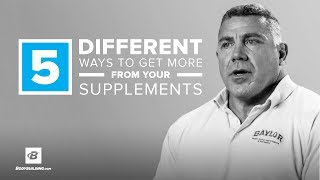 5 Different Ways To Get More From Your Supplements  Darryn Willoughby PhD [upl. by Michaella]