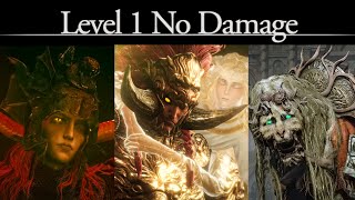 Elden Ring DLC Bosses Without Taking Damage at Level 1 [upl. by Annohs]