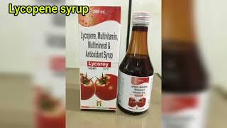 Lycopene multivitamin and multimineral syrup uses in hindi Lycopenesyrup viralvideo [upl. by Stockmon49]