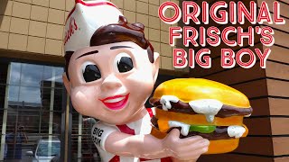 The Original Frischs Big Boy  Frischs Mainliner Big Boy Museum in Cincinnati Ohio [upl. by Jule]