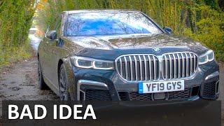 Exploring London in 2020 BMW 7 Series 730D M Sport [upl. by Delcine179]