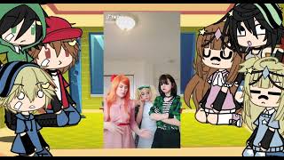 Powerpuff girls and Rowdyruffboys reaction  Gacha Life 💟💚💙 ❤💚💙 [upl. by Ezechiel]