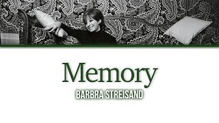 Barbra Streisand Memory  LyricsParoles [upl. by Nylleoj]