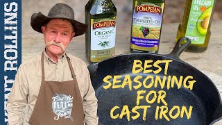 Best Oils for Seasoning Cast Iron  How to Season Cast Iron [upl. by Pedaiah]