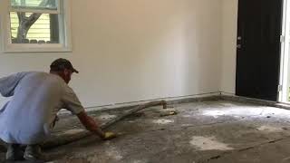 Garage Floor Mudjacking in Kansas City [upl. by Roybn47]