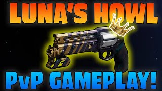 NEW LUNAS HOWL Legendary Hand Cannon PvP Gameplay  DESTINY 2 PvP Review [upl. by Amr198]