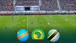 LIVE 🔴 CONGO DR vs TANZANIA  Africa Cup of Nations 2025 Qualifiers AFCON  FL 2025 Gameplay [upl. by Drue]