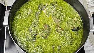 How to cook spinach with egusi soup  SirriyGlobal [upl. by Coleville]