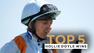 HOLLIE DOYLES HIGHLIGHTS AT JOCKEY CLUB RACECOURSES INCLUDING SANDOWN HAYDOCK amp NEWMARKET [upl. by Rutan301]