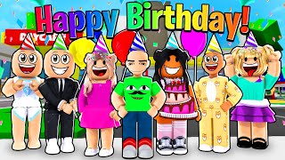 DAYCARE ALL BIRTHDAYS FUNNY CRAZY ADVENTURES  Roblox  Brookhaven 🏡RP [upl. by Ragde]