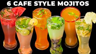 गर्मियों में बनाये ठंडा ठंडा रेस्टोरेंट जैसा ड्रिंक्स  6 Refreshing Cafe Style Drinks Summer Drink [upl. by Einnhoj]